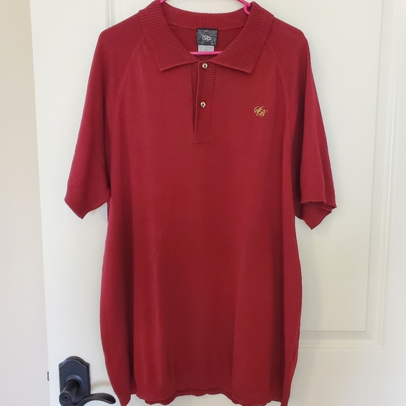 NWOT Nike SB skateboarding goodfellas mafia pack maroon polo collared shirt XL